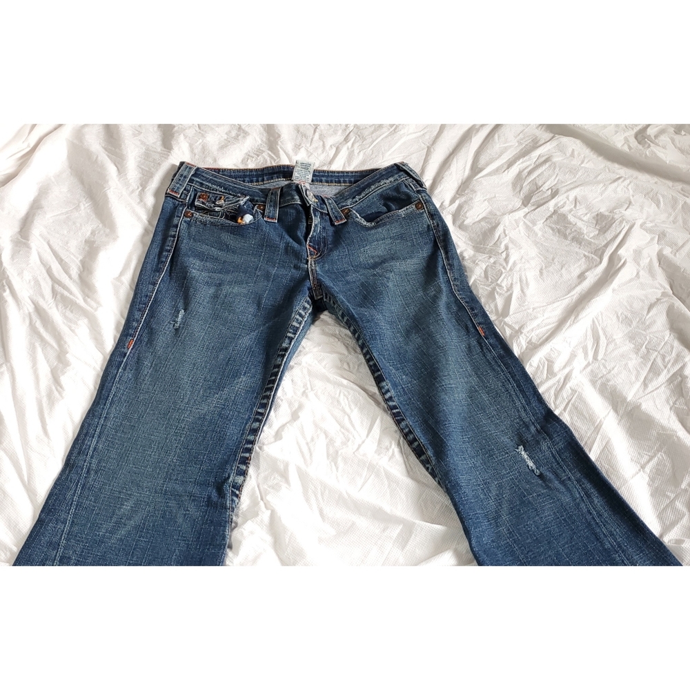 Authentic True Religion Joey Twisted Flare BootCut 10-503 Jeans